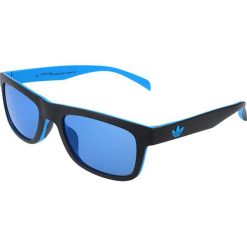 Okulary przeciwsłoneczne "AOR005 BA7003" w kolorze czarno-niebieskim. Niebieskie okulary przeciwsłoneczne męskie marki Nike & adidas, z tworzywa sztucznego. W wyprzedaży za 219,95 zł.
