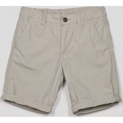 Blukids - Szorty dziecięce 134-164 cm. Szare spodenki chłopięce Blukids, bez wzorów, z bawełny, casualowe. W wyprzedaży za 49,90 zł.