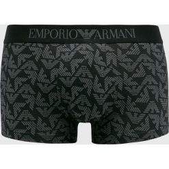 Emporio Armani - Bokserki. Czarne bokserki męskie marki Emporio Armani, z elastanu. W wyprzedaży za 139,90 zł.