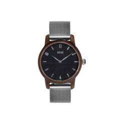 DREWNIANY ZEGAREK DAMSKI SLIM 38 N109. Szare zegarki damskie marki Neatbrand, srebrne. Za 499,00 zł.