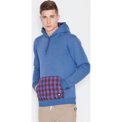 Bejsbolówki męskie: Visent Bluza Niebieska r. S (V014)