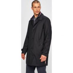 Tommy Hilfiger - Płaszcz. Niebieskie płaszcze męskie TOMMY HILFIGER, m, bez wzorów, z poliesteru, bez kaptura. Za 1399,00 zł.
