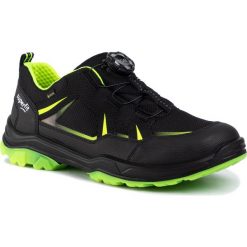 Sneakersy SUPERFIT - GORE-TEX 5-09069-00 Schwarz/Gelb. Czarne trampki chłopięce Superfit, bez wzorów, ze skóry ekologicznej, na sznurówki. Za 419,00 zł.
