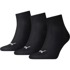Puma 3-pack Skarpetki Czarny. Czarne skarpetki męskie Puma, z elastanu. Za 37,95 zł.