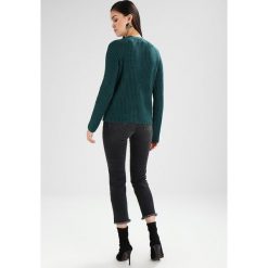 Swetry klasyczne damskie: Object OBJNONSIA Sweter deep teal