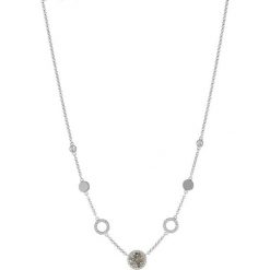 Naszyjniki damskie: Fossil VINTAGE Naszyjnik silvercoloured