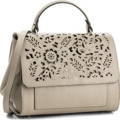 Torebka CREOLE - K10470 Cappucino. Brązowe torebki klasyczne damskie Creole, bez wzorów, ze skóry, eleganckie, bez dodatków. W wyprzedaży za 229,00 zł.