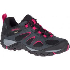 Merrell Buty Damskie Yokota 2 Sport Gtx G/R 6,5 (40). Szare buty sportowe damskie marki Merrell, bez wzorów, z gore-texu, sportowe, wspinaczkowe, gore-tex. W wyprzedaży za 359,00 zł.