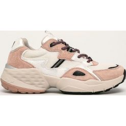 Wrangler - Buty. Szare buty sportowe damskie Wrangler, ze skóry, sportowe. Za 379,90 zł.