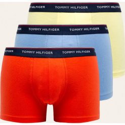 Tommy Hilfiger - Bokserki (3-Pack). Czerwone bokserki męskie TOMMY HILFIGER, m, bez wzorów, z elastanu. W wyprzedaży za 139,90 zł.
