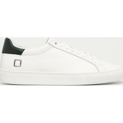 D.A.T.E. - Buty skórzane Newman. Białe buty sportowe męskie D.A.T.E., ze skóry, na sznurówki. Za 729,90 zł.