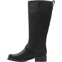 Clarks Kozaki Orinoco Jazz Czarny female czarny 43. Czarne kozaki damskie Clarks, ze skóry, bez obcasa, bez zapięcia. Za 589,00 zł.