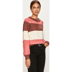 Vero Moda - Sweter. Szare swetry damskie Vero Moda, s, bez wzorów, z elastanu, bez rękawów, bez kaptura. W wyprzedaży za 89,90 zł.