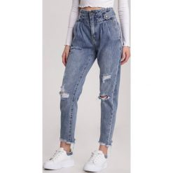 Niebieskie Jeansy Boyfriend Amalacia. Niebieskie jeansy damskie Renee, s. Za 129,99 zł.