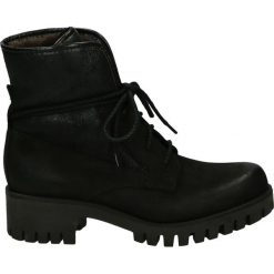 Botki - 1001 NERO J18. Czarne botki damskie skórzane Venezia. Za 259,00 zł.