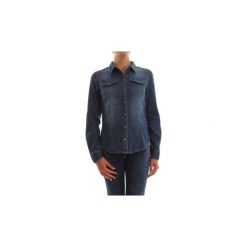Koszule Only 15130804 ROCK IT FIT. Niebieskie koszule damskie ONLY, xl, bez wzorów, rockowe, bez kołnierzyka, bez rękawów. W wyprzedaży za 161,96 zł.