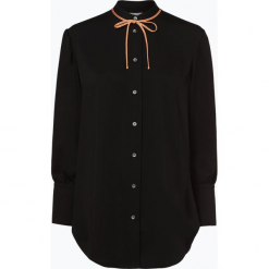 Calvin Klein Womenswear - Bluzka damska, czarny. Czarne bluzki damskie marki Calvin Klein Womenswear, bez wzorów, z tkaniny, bez kołnierzyka, bez rękawów. Za 449,95 zł.
