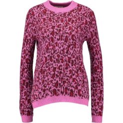 Swetry klasyczne damskie: Modström DIVA Sweter pink leo