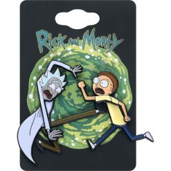Rick And Morty Rick And Morty Kolczyki - Earpin wielokolorowy. Szare kolczyki damskie marki Rick And Morty, metalowe. Za 62,90 zł.