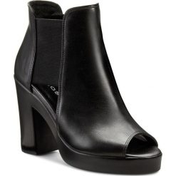 Botki WOJAS - 6567-51 Czarny. Czarne buty zimowe damskie Wojas, z materiału. Za 359,00 zł.