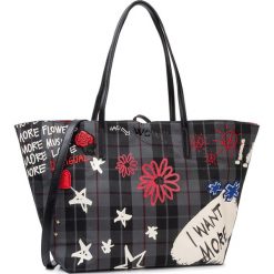 Torebka DESIGUAL - 19WAXA28 2020. Szare torebki klasyczne damskie Desigual, bez wzorów, ze skóry ekologicznej, klasyczne, bez dodatków. W wyprzedaży za 279,00 zł.