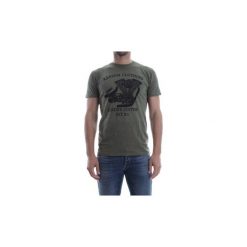 T-shirty z krótkim rękawem Impure By Ransom co. 04MOTORMAD. Zielone t-shirty męskie Impure By Ransom co., s, bez wzorów, bez kołnierzyka, krótkie. Za 76,54 zł.