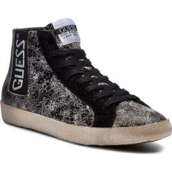 Sneakersy GUESS - FMRSS4 LEA12 BLACK. Czarne sneakersy męskie Guess, na co dzień, z aplikacjami, z zamszu, eleganckie. W wyprzedaży za 289,00 zł.