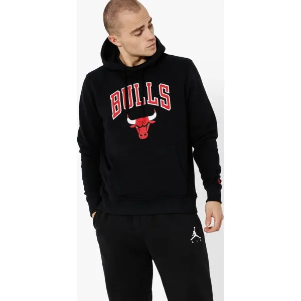 New Era Bluza Nba Top 6 Bulls Chicago Bulls Blk , czarny, rozmiar S. Czarne bluzy męskie New Era, s, z aplikacjami, z bawełny, z kapturem, bez rękawów, bez kaptura. W wyprzedaży za 269,99 zł.