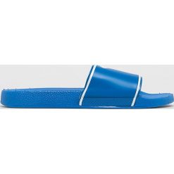 Trussardi Jeans - Klapki. Czerwone kapcie męskie Trussardi Jeans, bez wzorów, z jeansu. Za 169,90 zł.