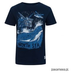 T - shirt North Sea. Niebieskie t-shirty męskie Pakamera, m, z bawełny. Za 89,00 zł.