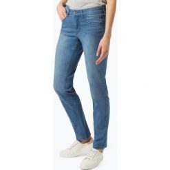 MAC - Jeansy damskie – Angela, niebieski. Niebieskie jeansy damskie MAC. Za 199,95 zł.