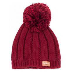 Pepe Jeans Czapka Damska Elissa Burgund. Czerwone czapki zimowe damskie marki Pepe Jeans, z dzianiny. Za 123,00 zł.