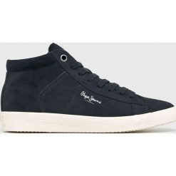 Pepe Jeans - Buty Portobello. Niebieskie buty sportowe męskie Pepe Jeans, z jeansu, na sznurówki. W wyprzedaży za 299,90 zł.