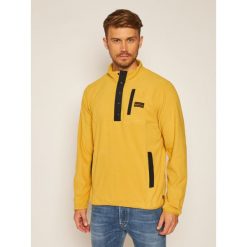 Polar Quiksilver No Destination Half-Zip EQYFT04234. Żółte bluzy męskie Quiksilver, m, bez wzorów, z polaru, bez kołnierzyka, bez rękawów, bez kaptura. Za 249,00 zł.