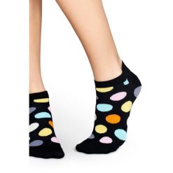 Happy Socks - Skarpety Big Dot. Szare skarpetki męskie marki Happy Socks, z bawełny. W wyprzedaży za 19,90 zł.