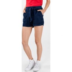 Pepe Jeans Sadie Island Szorty Niebieski. Niebieskie szorty damskie Pepe Jeans, bez wzorów, z lyocellu. Za 386,95 zł.