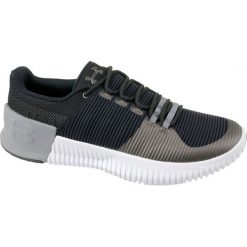 Czarne Buty Under Armour Ultimate Speed M 3000329-001. Czarne buty sportowe męskie Under Armour, z materiału, bez zapięcia, na fitness i siłownię. W wyprzedaży za 409,00 zł.