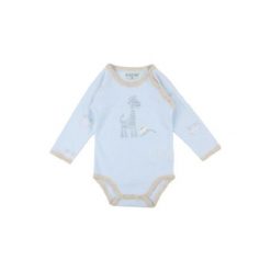 Fixoni Boys Baby dziecięce blue - niebieski. Niebieskie body niemowlęce marki Fixoni, bez wzorów, z bawełny, bez rękawów. Za 39,00 zł.