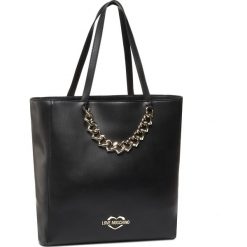 Torebka LOVE MOSCHINO - JC4040PP1ALF0000 Nero. Czarne torebki klasyczne damskie Love Moschino, bez wzorów, ze skóry ekologicznej, klasyczne, bez dodatków. Za 779,00 zł.