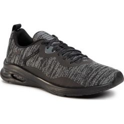 Buty PUMA - Hybrid Fuego Knit 192955 06 Puma Black/Castlerock. Szare buty sportowe męskie Puma, z tworzywa sztucznego, bez zapięcia, do biegania. W wyprzedaży za 279,99 zł.