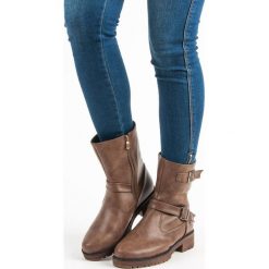 Workery KAITLYN. Szare botki damskie marki Merg. Za 99,99 zł.