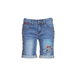 Szorty i Bermudy Desigual CATRINA. Niebieskie szorty damskie Desigual, bez wzorów. Za 349,00 zł.