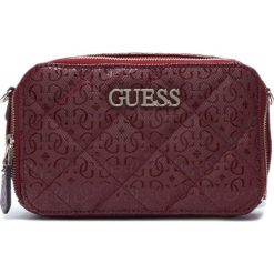 Guess Wilona Mini Cross body bag Czerwony. Czerwone torebki klasyczne damskie Guess, w paski, z materiału, bez dodatków. Za 388,95 zł.