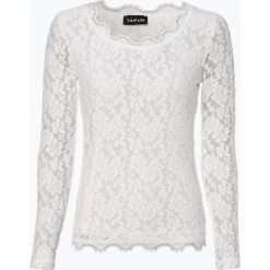 Taifun - Damska koszulka z długim rękawem, beżowy. Brązowe t-shirty damskie marki Taifun, z koronki, boho. Za 249,95 zł.