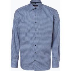 Eterna Modern Fit - Koszula męska – niewymagająca prasowania, niebieski. Niebieskie koszule męskie Eterna Modern Fit, m, bez wzorów, bez kołnierzyka, bez rękawów. Za 249,95 zł.