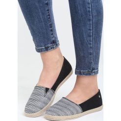 Espadryle damskie: Czarne Espadryle Cherry Cake
