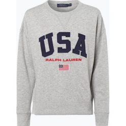 Bluzy damskie: Polo Ralph Lauren – Damska bluza nierozpinana, szary