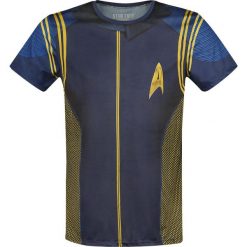 Star Trek Discovery - First Officer Costum T-Shirt wielokolorowy. Szare t-shirty męskie marki Star Trek, l, z nadrukiem, z okrągłym kołnierzem. Za 99,90 zł.