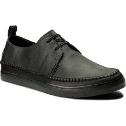 Półbuty CLARKS - Kessell Craft 261337497 Black Leather. Czarne półbuty męskie Clarks, na co dzień, bez wzorów, ze skóry ekologicznej, eleganckie, bez zapięcia. W wyprzedaży za 259,00 zł.