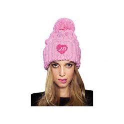 Czapki zimowe damskie: CZAPKA LOVE PINK